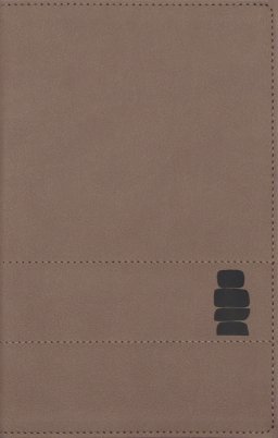 NIV, Read. Think. Live., Leathersoft, Brown, Comfort Print
