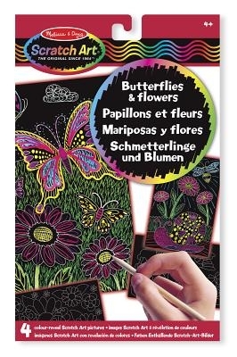 Colour-Reveal Pictures - Butterflies & Flowers