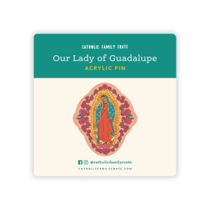 Our Lady of Guadalupe Pin Badge