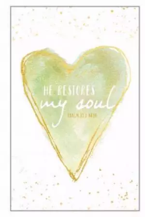 Cards-Share-It-Restore My Soul (2-1/8" X 3-3/8") (Pack Of 24)