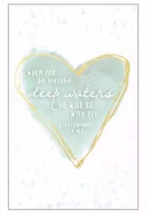 Cards-Share-It-Deep Waters (Heart) (2-1/8" X 3-3/8") (Pack Of 24)
