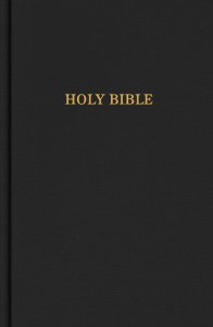 KJV Study Bible, Personal Size Edition, Black