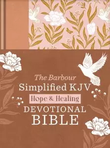Hope & Healing Devotional Bible [Doves & Floral Ginger]