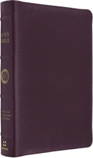 ESV Heirloom Bible, Coram Deo: Thinline Edition (Calfskin, Bordeaux)