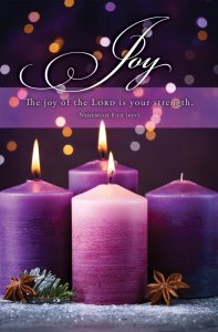 Joy Advent Bulletin (pack of 100)