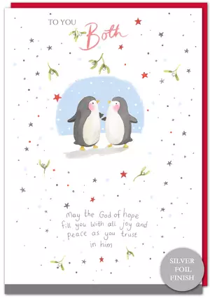 To You Both Christian Christmas Card