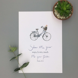 A4 Teach Me Watercolour Print