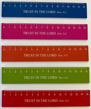 Scripture Ruler 15cm - Single