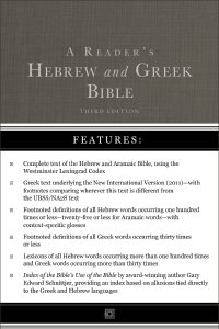 A Reader's Hebrew and Greek Bible