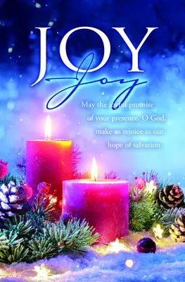Bulletin-Advent Week 3: Joy/May The Joyful Promise...  (Pack Of 100)