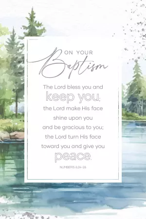 Plaque-Everyday-On Your Baptism (6 x 9)