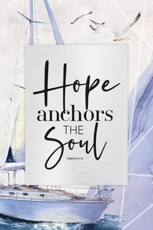 Plaque-Renew My Soul-Hope Anchors The Soul (6 x 9)
