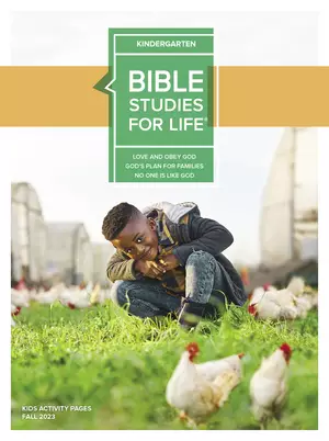 Bible Studies For Life: Kindergarten Activity Pages Fall 2023