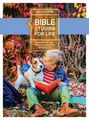 Bible Studies For Life: Kids Grades 3-4 Activity Pages - CSB - Fall 2023
