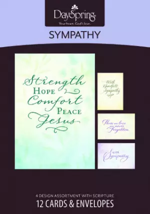 Sympathy - Simply Stated - 12 Boxed Cards