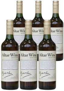 Pack of 6 Hyde Medium Dry Altar Wine