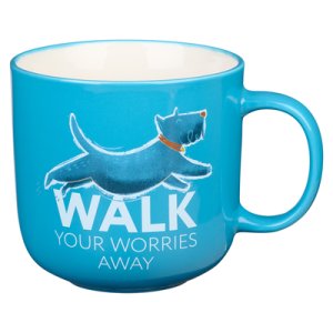 Ceramic Mug Walk Your Worries Away