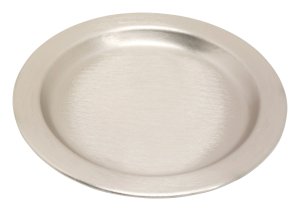 Nickel Plated Candlestick Plate D 11 cm
