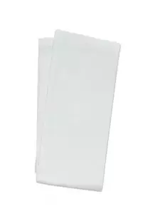 8" x 15" Plain White Lavabo Towel