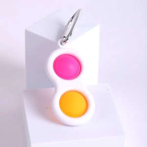 Peace Popper Key Chain Assorted Colours
