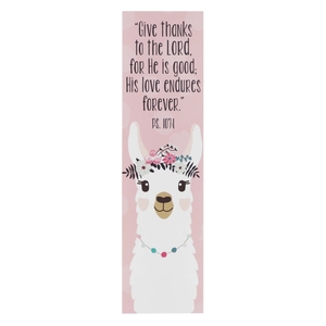 Bookmark-Give Thanks To The Lord Psalm 107:1 (Pack Of 10)