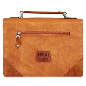 Bible Cover Classic Two-tone Trust in the Lord Prov. 3:5