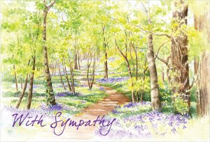 With Sympathy - Standard Card