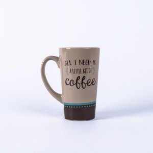 'All You Need Is' Latte Mug 16oz (473ml)