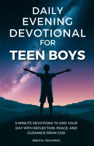 Daily Evening Devotional For Teen Boys: 5-Minute Devotions To End Your Day With Reflection, Peace, And Guidance From God