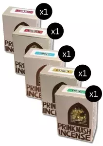 Prinknash Incense Variety Pack - 5 x 50g