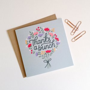 Thanks A Bunch Card