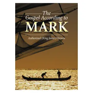 KJV The Gospel According to Mark Paperback Pocket Outreach Edition Reading Plan Large Print Text