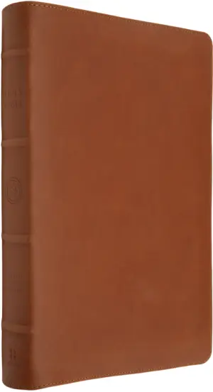 ESV Heirloom Bible, Gloria Dei: Single Column Edition (Cowhide, British Tan)