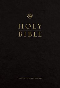 ESV Pew and Worship Bible, Large Print (Hardcover, Black)