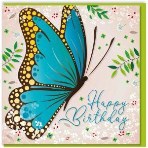 Butterfly Birthday Card