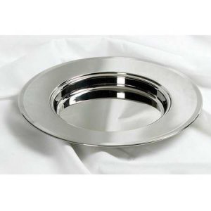 Silver Finish Non-Stacking Bread Plate