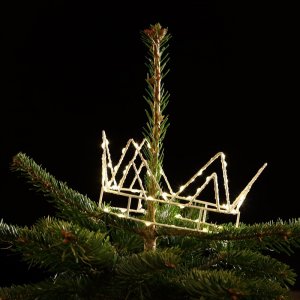70 Warm White LEDs Kings Crown