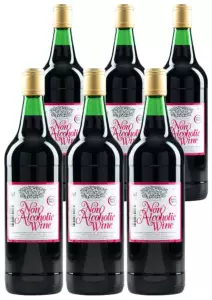 Pack of 6 Frank Wright Mundy Brand No.5 Non-Alcoholic Communion Wine