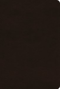 ESV Giant Print Thinline Bible (TruTone, Deep Brown)
