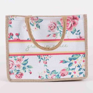 Grow In Grace Canvas Tote