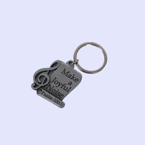 Joyful Noise Keyring - Pack of 4