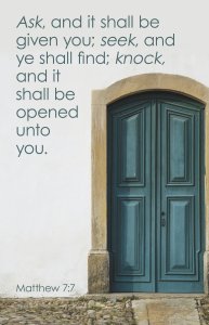 General Worship Bulletin: Ask (Package of 100)
