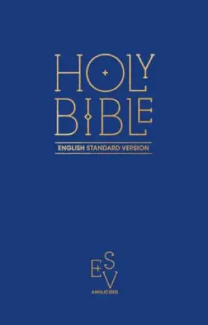 English Standard Version (ESV) Anglicised Pew Bible, Blue