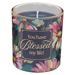 Glass Candle You Have Blessed My Life