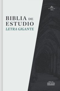 RVR 1960 Biblia De Estudio De Letra Gigante, Tapa Dura