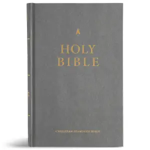 CSB Church Bible, Charcoal Hardcover