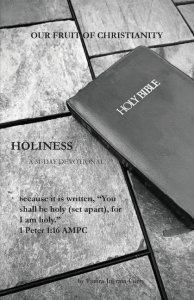 Our Fruit of Christianity: Holiness