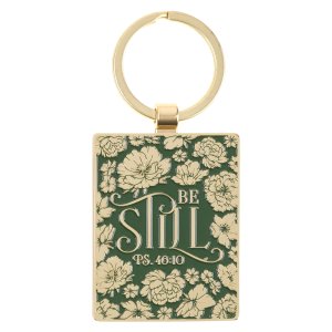 Keychain Be Still Keyring Ps. 46:10