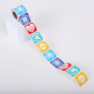 Christian Sayings Stickers - Roll of 100