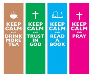 Bookmarks - Keep Calm Set 40 Pack